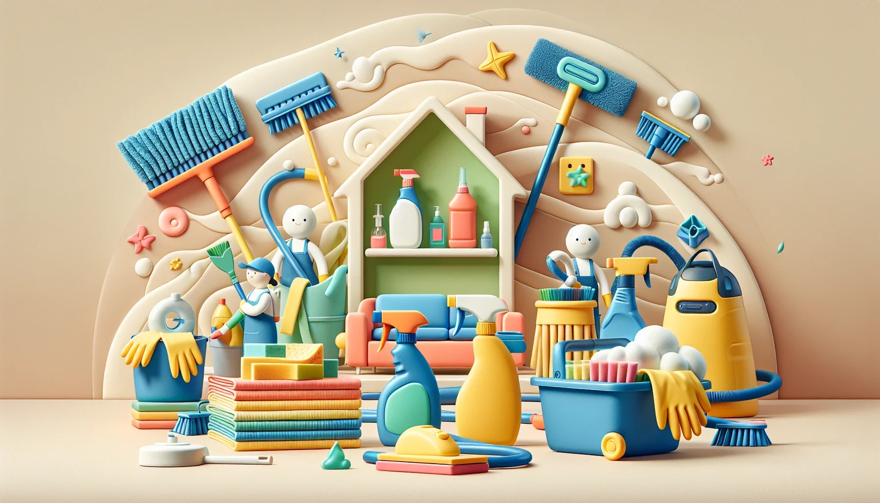 How to Clean a House Efficiently in Dubai