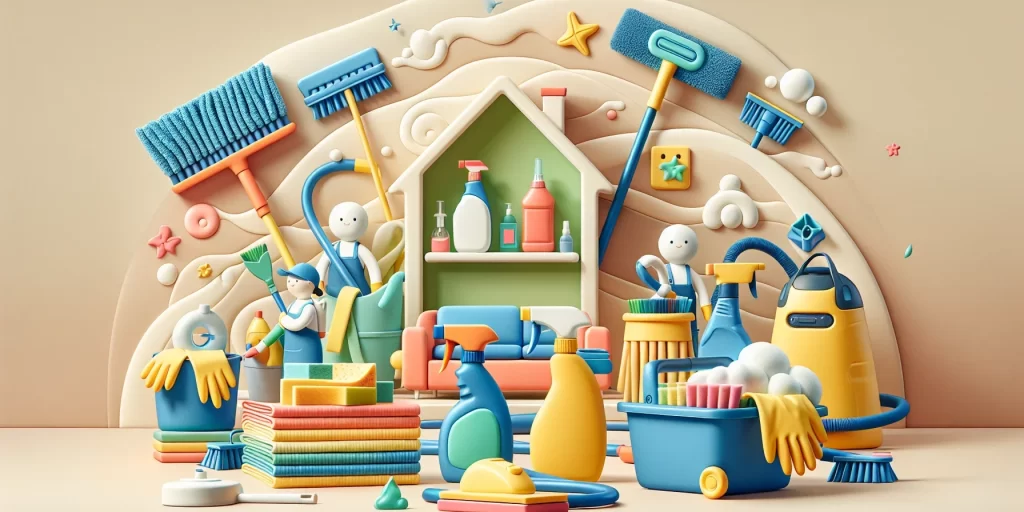 How to Clean a House Efficiently in Dubai
